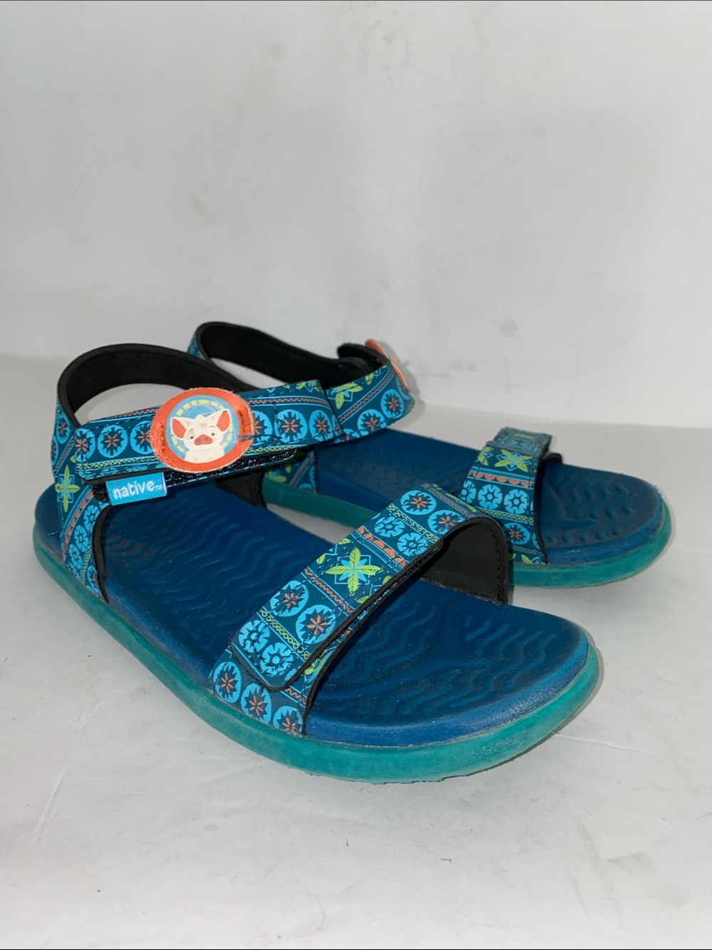 Disney Native Moana Themed Swim Sandals Kids